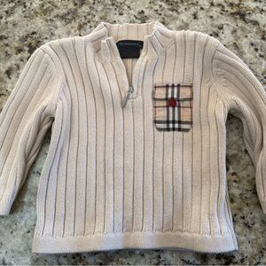 Kids Burberry sweater size 12M